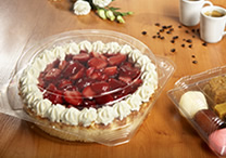 Kuchenklappbox und Tortenplatte